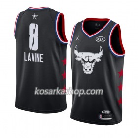 Dres Chicago Bulls Zach LaVine 8 2019 All-Star Jordan Brand Crna Swingman